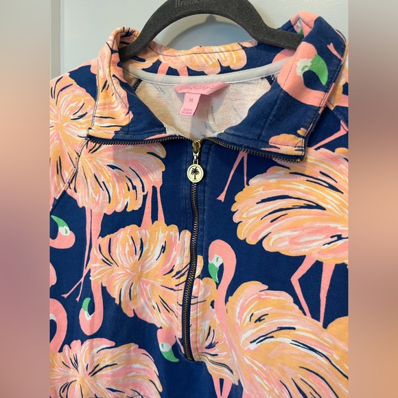 Lilly Pulizter Flamingo Skipper Pullover - Picture 4 of 8